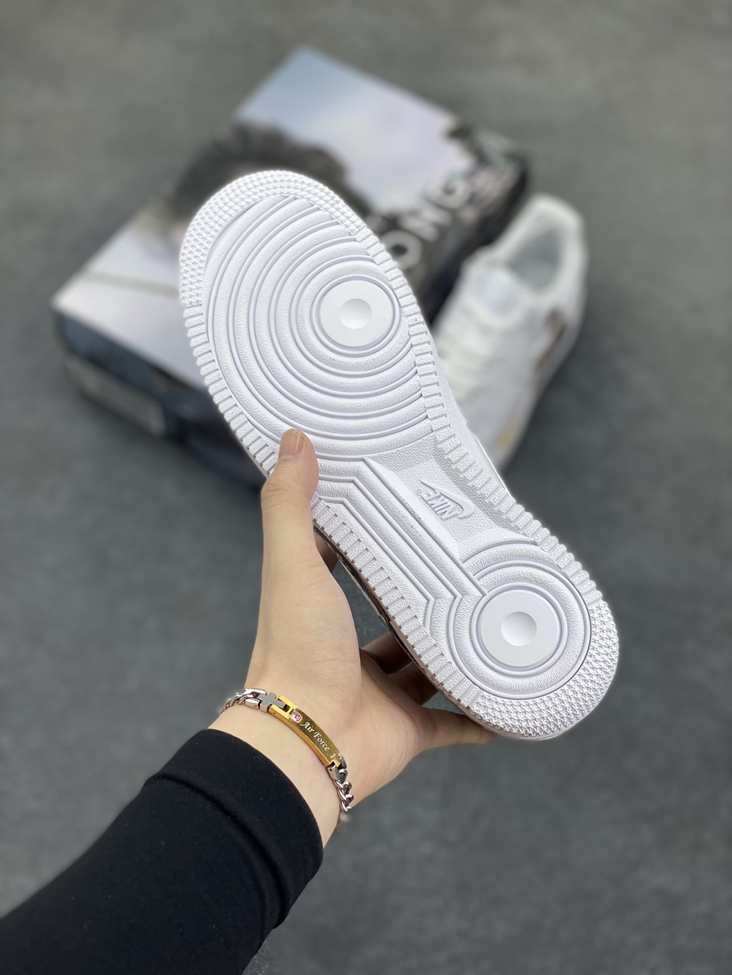 图片[5]-福利特价 Air Force 1 Low 黑神话悟空 原楦头原纸板 打造纯正空军版型专注外贸渠道 全掌内置蜂窝气垫 原盒配件 原厂中底钢印、拉帮完美  货号：CW2288-111 尺码：36 36.5 37.5 38 38.5 39 40 40.5 41 42 42.5 43 44 44.5 45-选品中心