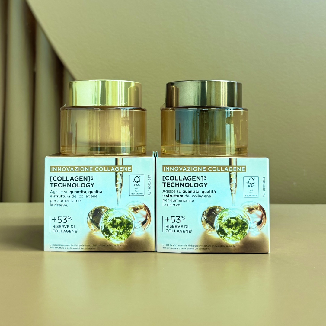 新版各💰70包邮
新版娇韵诗弹簧日晚霜50ml🔜实拍📸❗️最新版娇韵诗弹簧面霜全新升级换上了可循环利用的包装,外壳也变成了透明橙棕色,更显高级感!含高天然成分,帮助肌肤促进胶原循环,让肌肤变得饱满紧致,细纹皱纹也逐渐淡化,适合所有肤质,质地非常清透