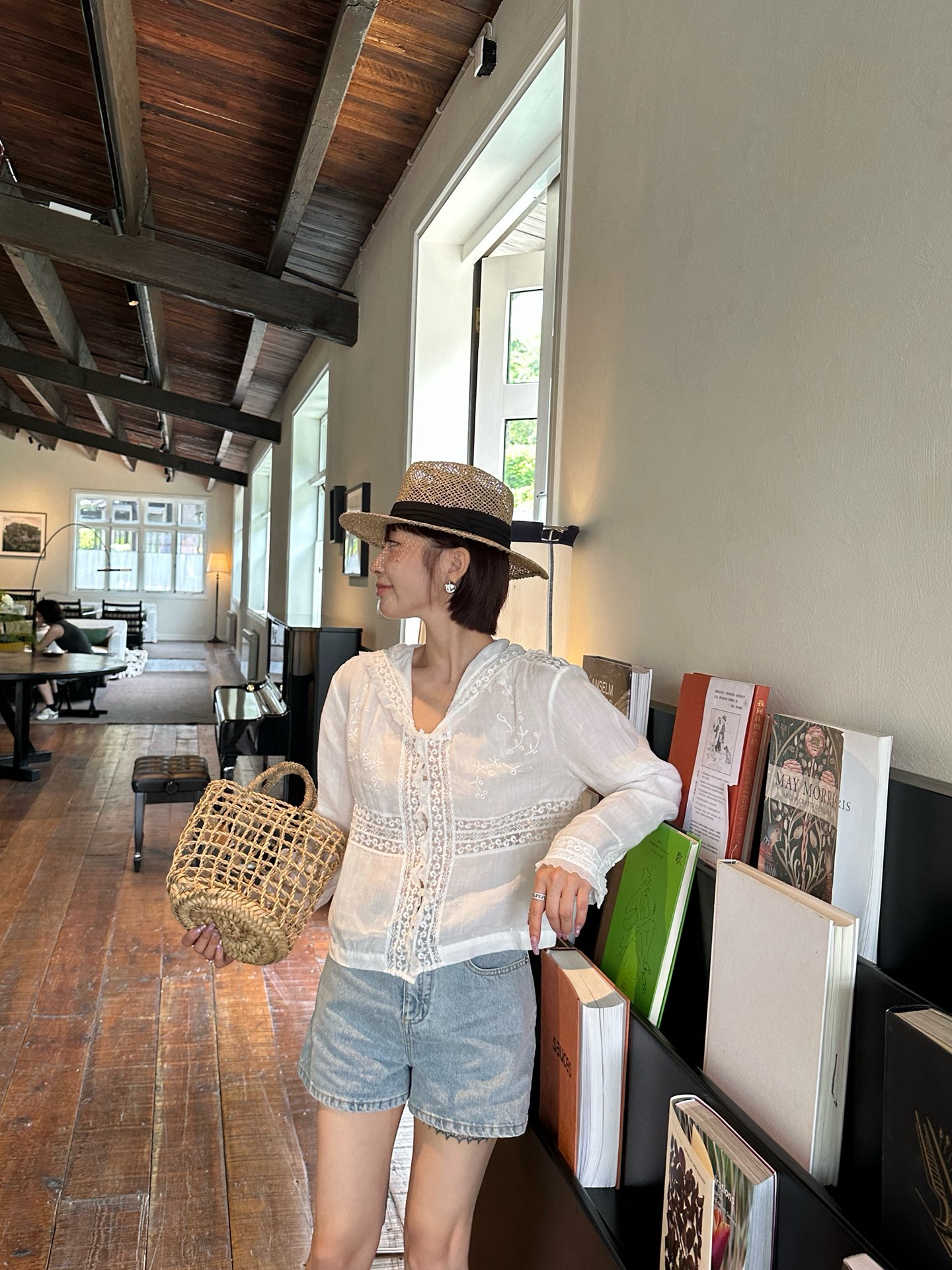 NO:418009,Line Navy Collar Shirt Jacket~~, Jackets & Coats, Shirts, Alexander Wang19860909亚麻海军领衬衫外套~~,,jackets & coats,shirts,alexander wang,Women's clothing