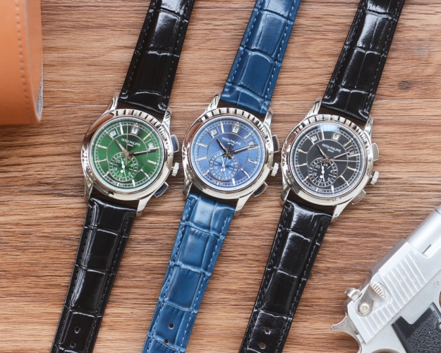 Patek Philippe Men's Automatic Mechanical Watch with Leather Band 1 Patek Philippe Men's Automatic Mechanical Watch with Leather Band