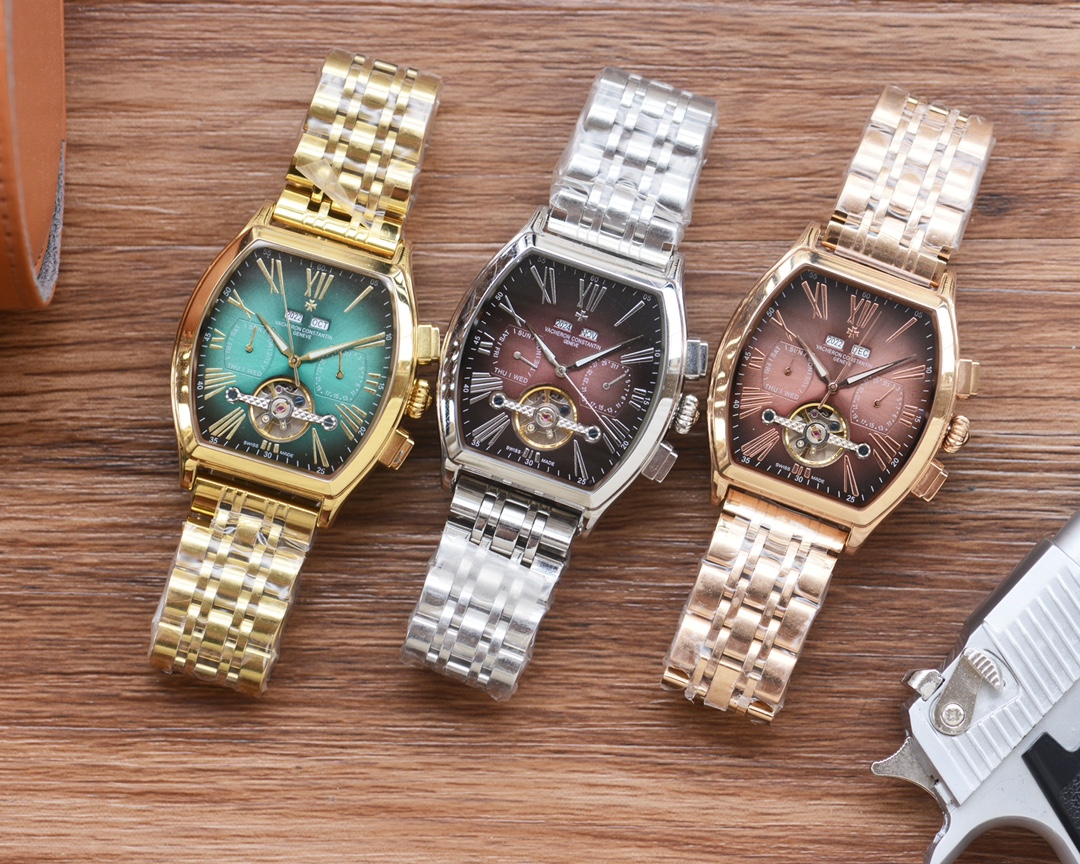 NO:393769,White, Gold Men's Love Multifunctional Watch [Latest] Vacheron Constantin wine barrel design exclusive first [Type] Boutique Men's Watch [Watch Strap] 316 Stainless Steel Strap [Movement] High-end Fully Automatic Mechanical Movement [Mirror] Mineral Strengthened Glass (More High Definition) Elegant taste, vast and atmospheric, ingenious, wrist treasure, size, diameter, 41mm, thickness, 12mm, and hot sale!  Welcome to reprint!  , vacheron19860909白,金 男人挚爱多功能腕表【最新】江诗丹顿酒桶型设计独家首发【类型】精品男士腕表【表带】316精钢表带【机芯】高端全自动机械机芯【镜面】矿物质强化玻璃（更高清） 品味高雅 浩瀚大气 匠心独运 腕间瑰宝 尺寸直径41mm厚12mm热卖上市！欢迎转载！,,vacheron,Watch