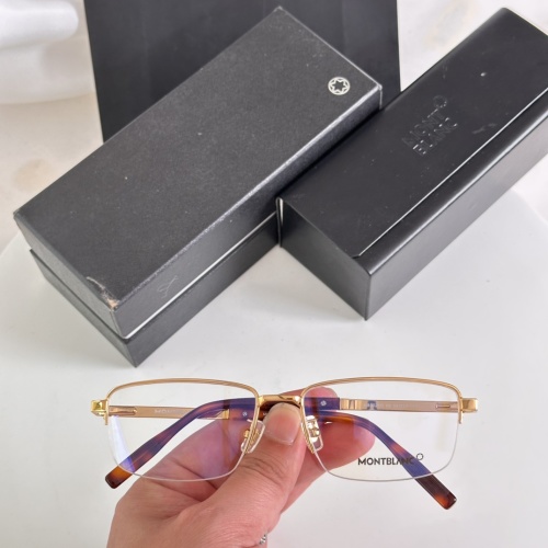 MONTBLANC MB0020O Metal Optical Spring Leg Frame Glasses - Classic & Casual 1 MONTBLANC MB0020O Metal Optical Spring Leg Frame Glasses - Classic & Casual