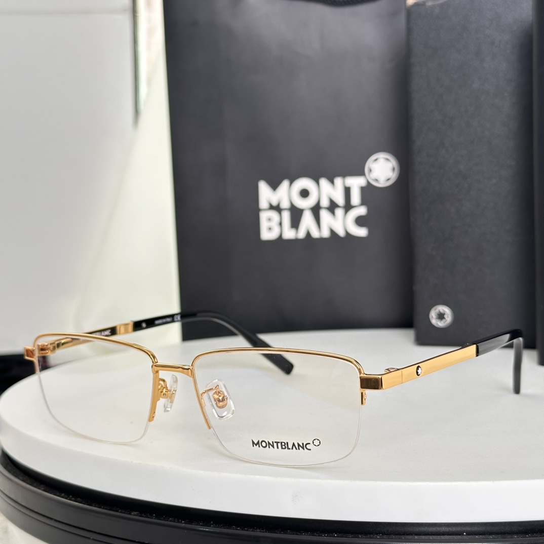 Montblanc MB0020O Metal Optical Spring Leg Prescription Glasses Frame 6 i1749124039 3886 4