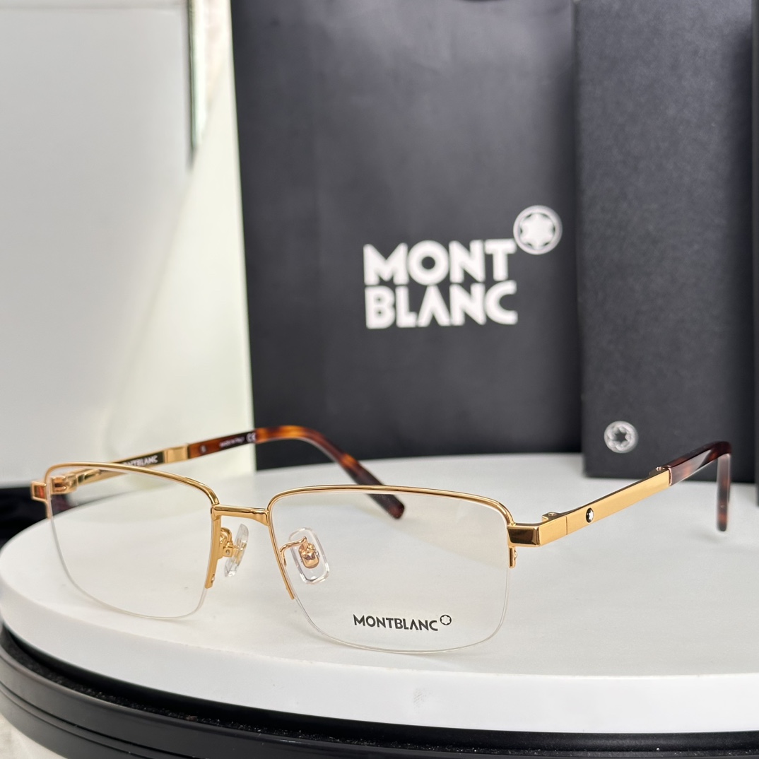 Montblanc MB0020O Metal Optical Spring Leg Prescription Glasses Frame 4 i1749124039 407 2