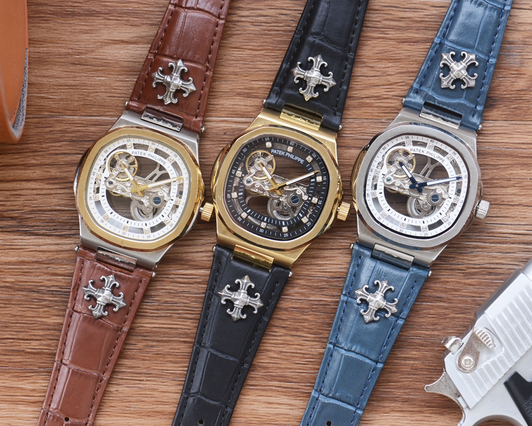 NO:393776,The same price, the man's favorite hollow watch [Latest] Patek Philippe's best design exclusive first release [Type] Boutique men's watch [Watch strap] Real cowhide strap [Movement] Fully automatic mechanical movement [Mirror] Mineral reinforced glass (more high definition) Elegant taste, vast and atmospheric, ingenious, wrist treasure, size, diameter, 41mm, thickness, 12mm, hot sale!  Welcome to reprint!  ,,patek philippe,cowhide19860909同价 男人挚爱镂空腕表【最新】百达翡丽最佳设计独家首发【类型】精品男士腕表【表带】真牛皮表带【机芯】全自动机械机芯【镜面】矿物质强化玻璃（更高清） 品味高雅 浩瀚大气 匠心独运 腕间瑰宝 尺寸直径41mm厚12mm热卖上市！欢迎转载！,,patek philippe,cowhide,Watch