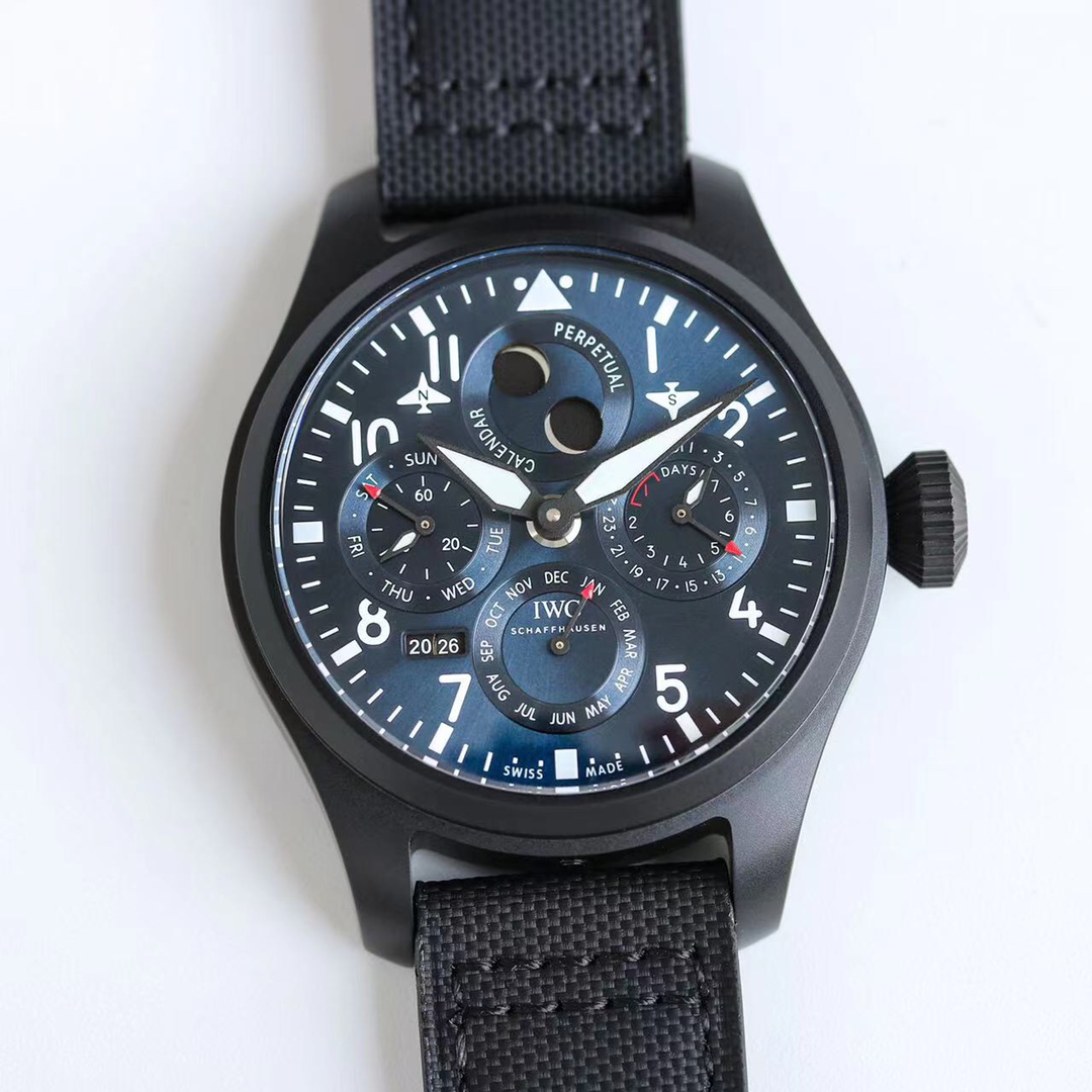 IWC 빅파일럿 퍼페추얼 캘린더 41mm V9공장 레플리카 42507