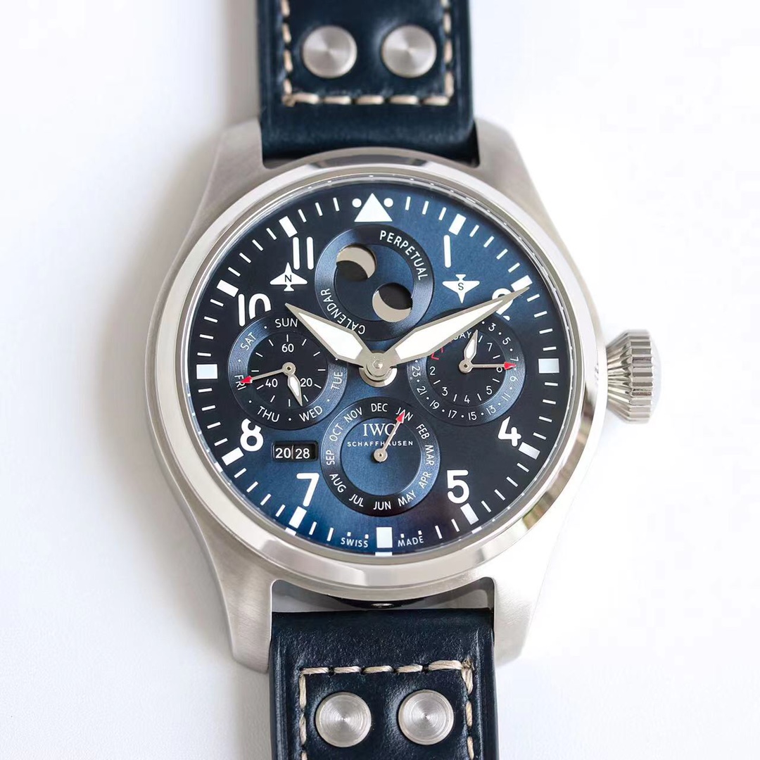 IWC 빅파일럿 퍼페추얼 캘린더 41mm V9공장 레플리카 42526