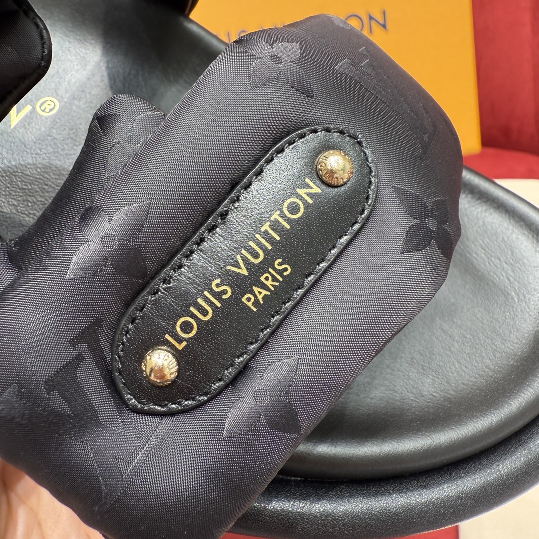 Louis Vuitton Monogram Adjustable Strap Sandals | Classic Summer Slides 7 i1749205608 8597 5