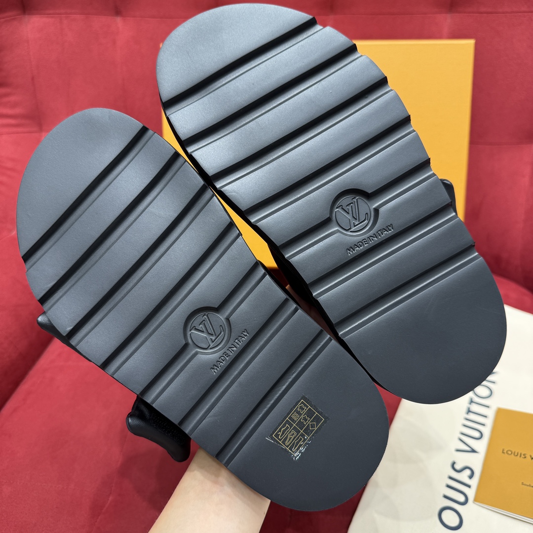 Louis Vuitton Monogram Adjustable Strap Sandals | Classic Summer Slides 9 i1749205608 9232 7
