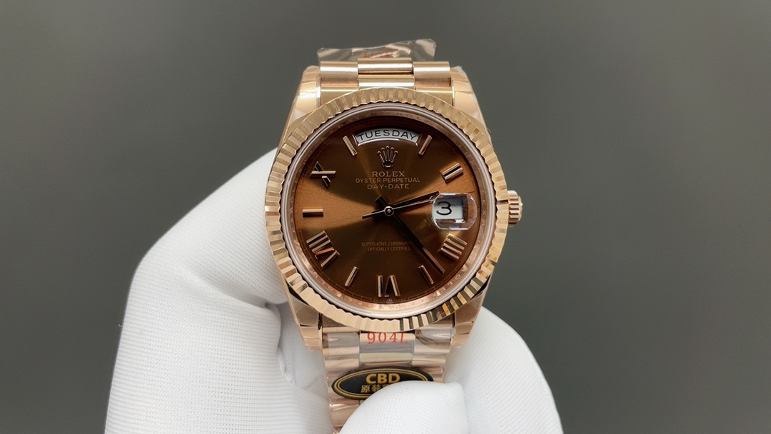 NO:393139,Recommended today's CBD Rolex DD Weekly Calendar Type Counterweight Edition 40mm Machine Top Quality Shipping Real Shot, Rolex19860909今日推荐CBD 劳力士DD星期日历型 配重版 40mm 机 顶级品质 出货实拍,,rolex,Watch