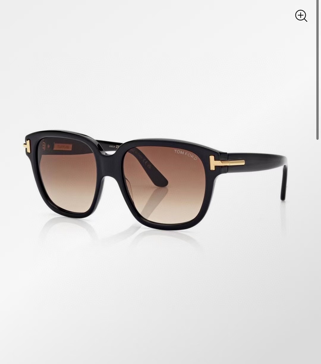 TOM FORD Lunettes de soleil FT1236 Acétate Carré