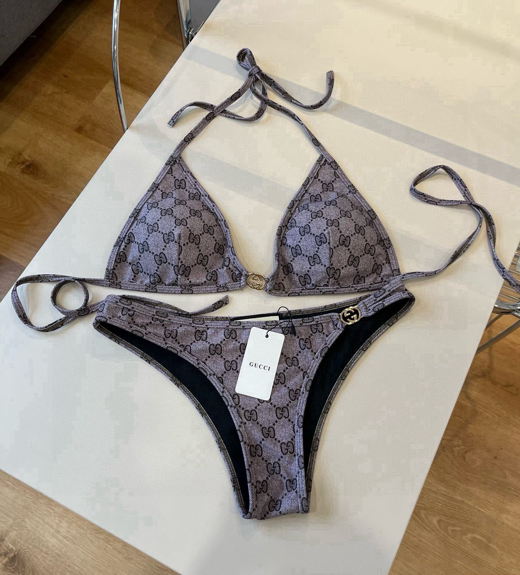 。

Gucci古奇比基尼👙，分体泳衣，S M L XL