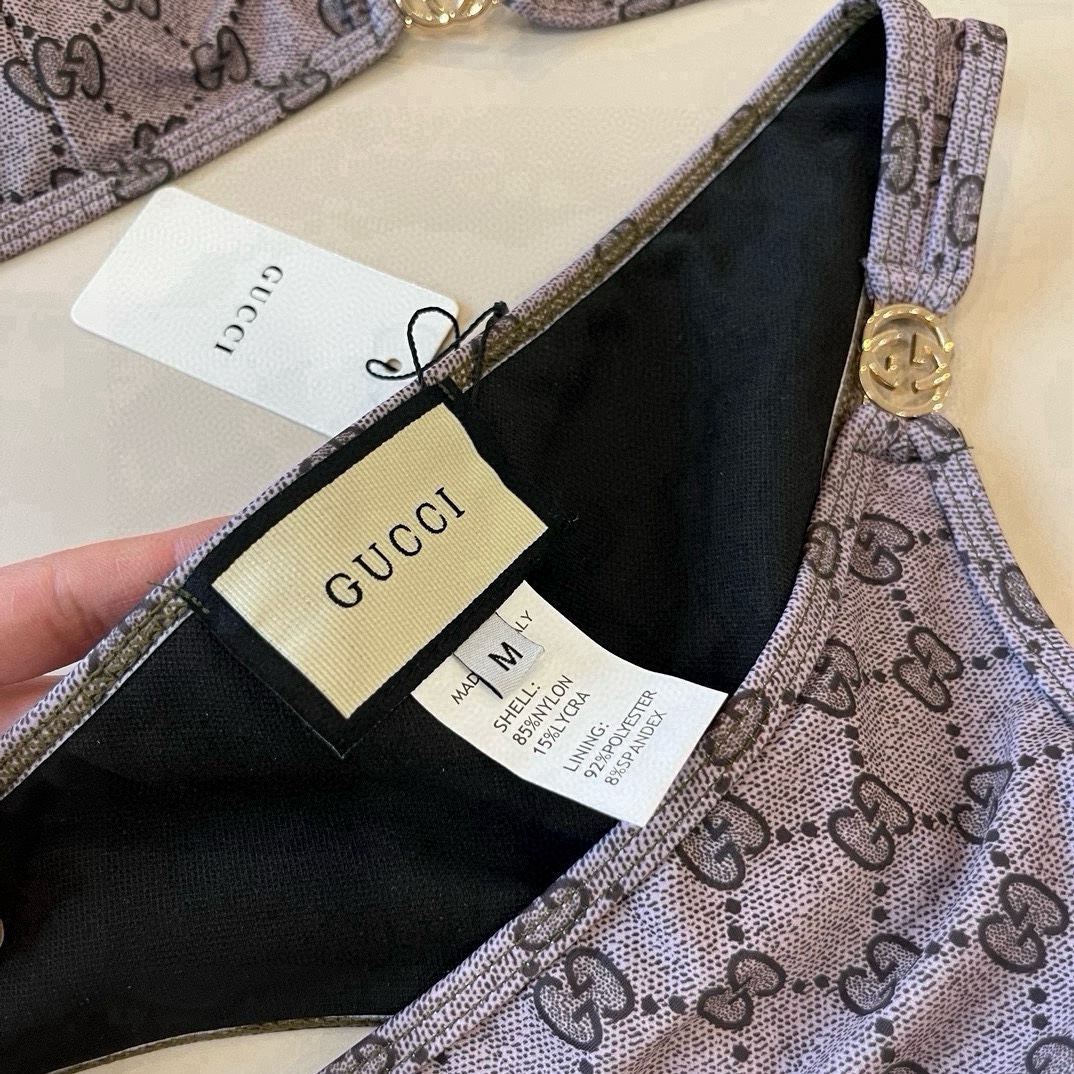 。

Gucci古奇比基尼👙，分体泳衣，S M L XL