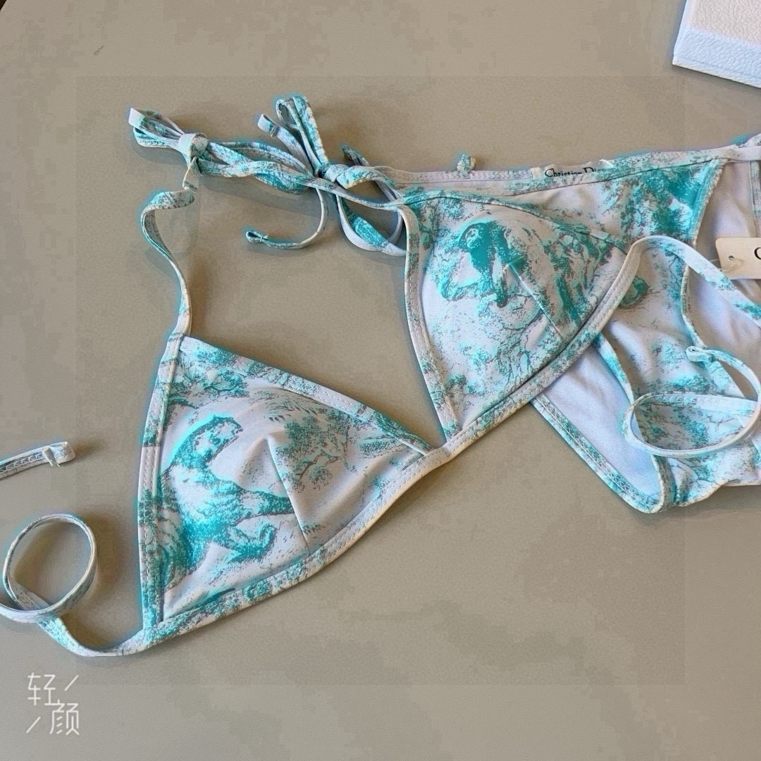 。
Dior迪奥 新款比基尼泳衣👙❤️😍🥰适合多种场景的游泳衣🏊‍♀️海边 游泳池 温泉 水上乐园 漂流