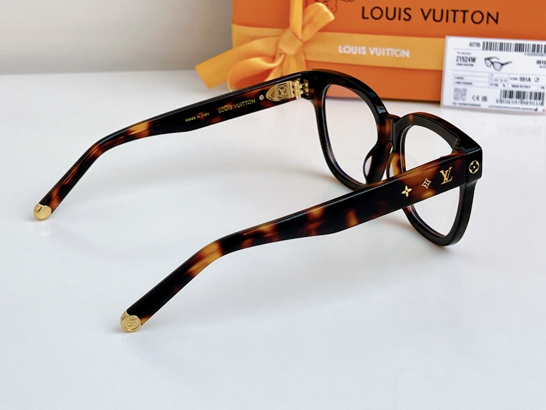 Louis Vuitton Eyeglasses Brown Tortoise Frames - Z1523E Z1524W, 54-17-143 8 i1749227216 4950 6