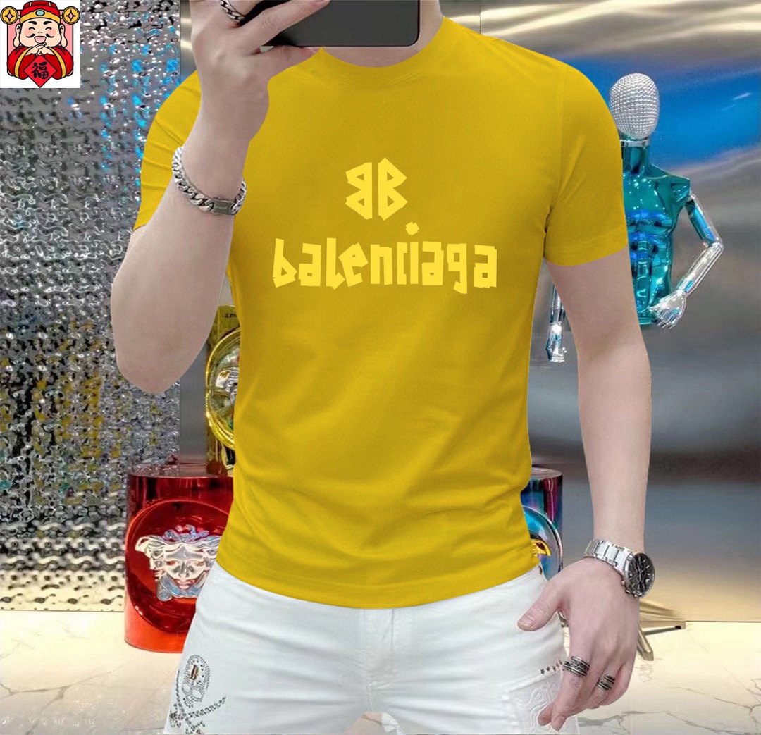 Balenciaga 品牌【BALENCIAGA 巴黎世家】(胖子福音) 男士休闲短袖T恤