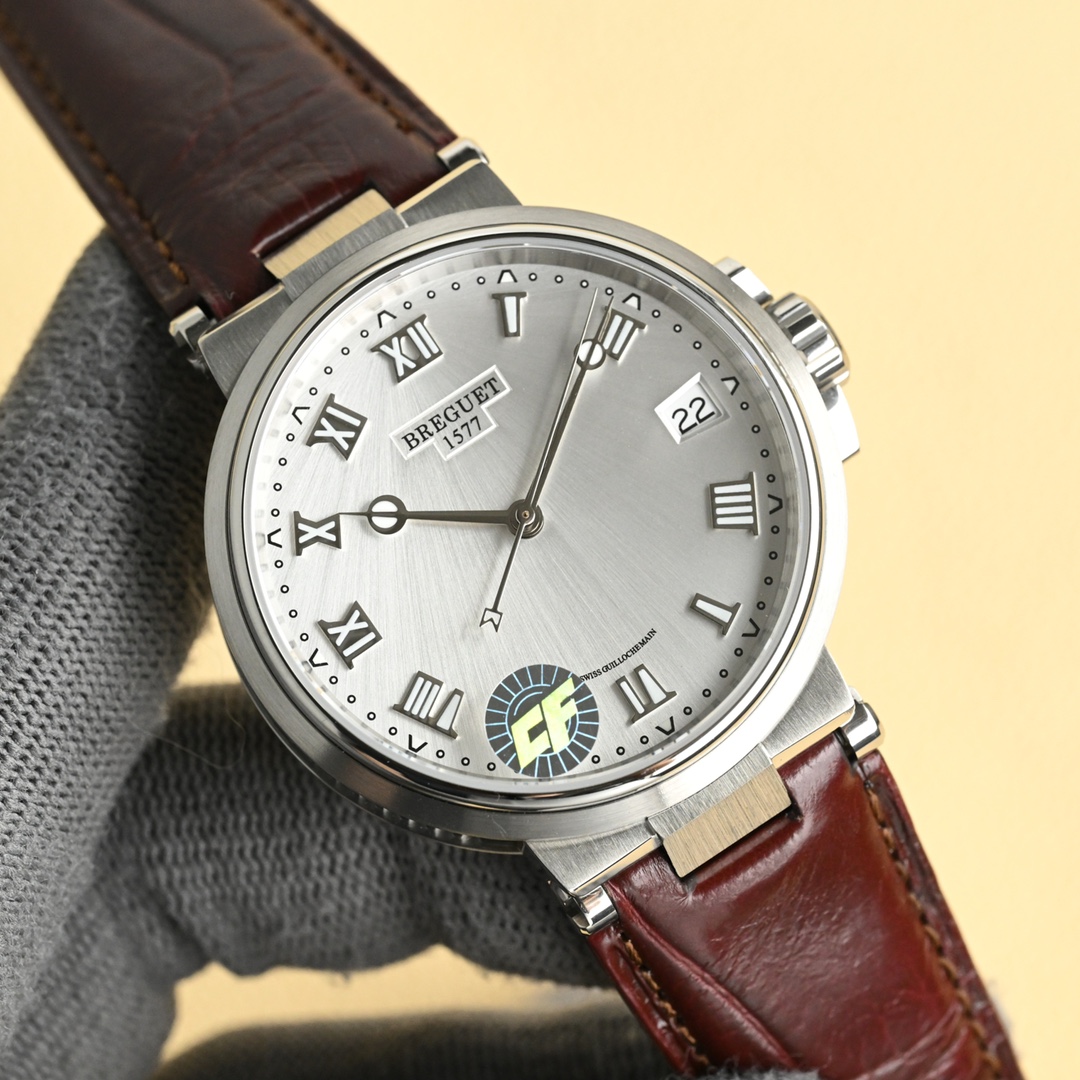 Crocodile Skin Wristwatch with 100CF New Product Launch and BMguet Design - 图片 3