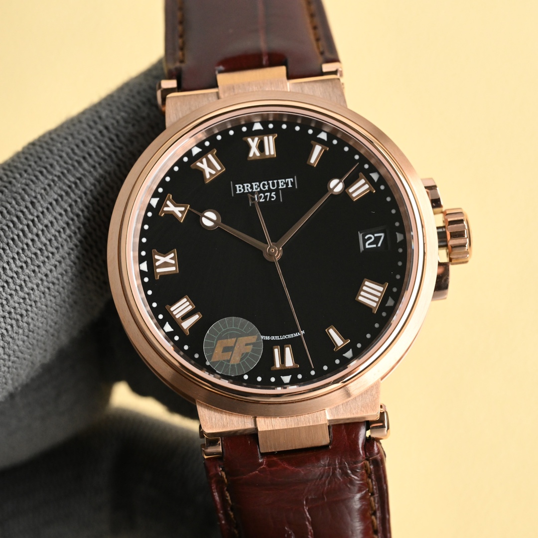 “100CF Crocodile Skin Wristwatch: Luxury Design with Original Features and Affordable Price” - 图片 3