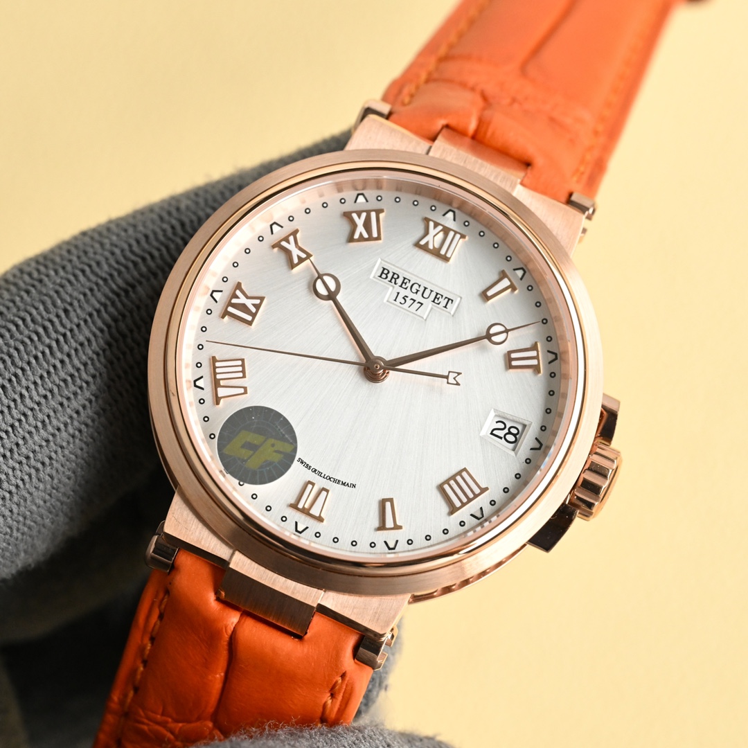 “100CF Crocodile Skin Wristwatch: Luxury Design with Original Features and Affordable Price” - 图片 2