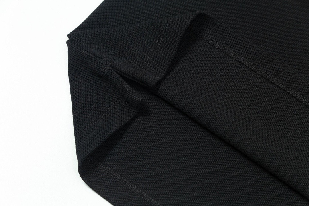 普拉达/Prada 夏季新款 经典三角标拉链翻领短袖polo衫