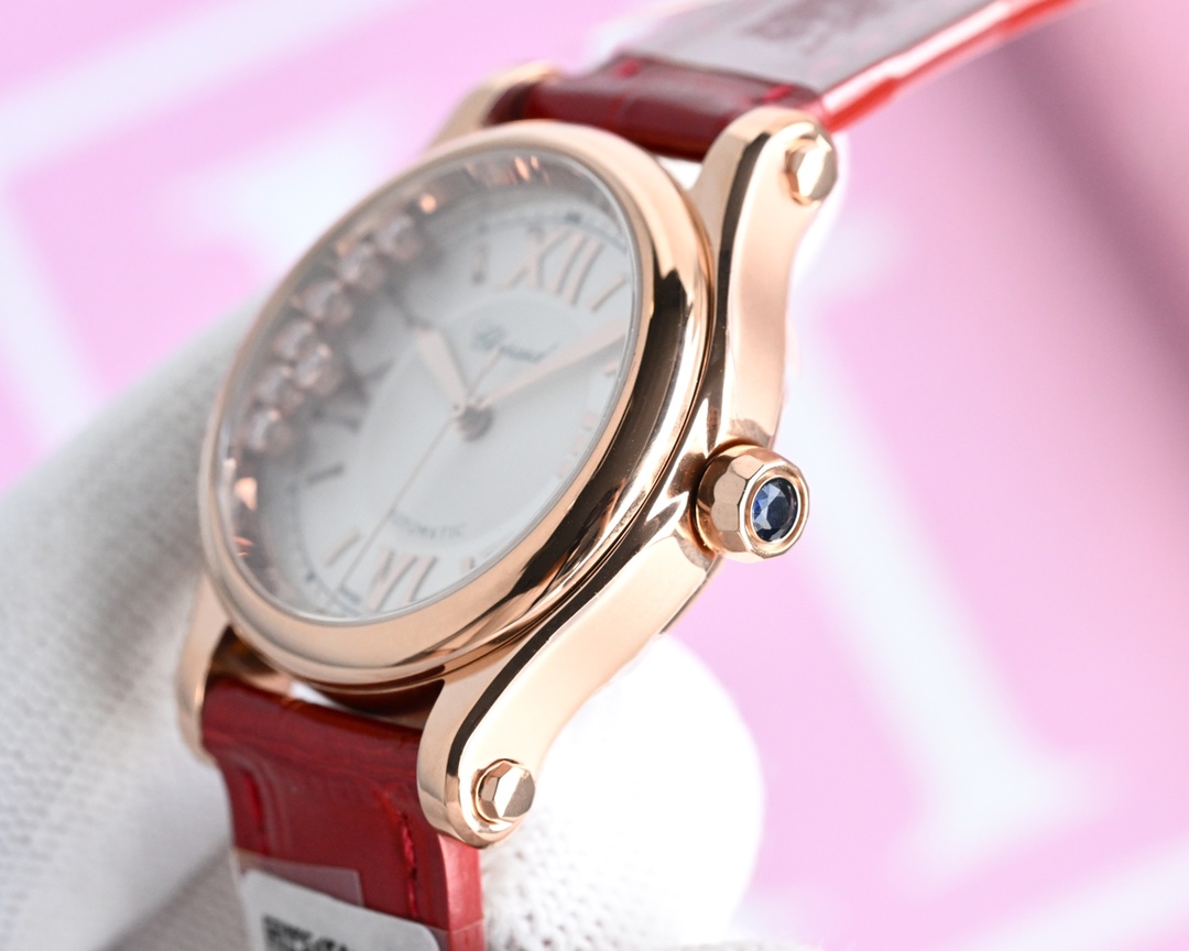 Shaw Blanche Happy Diamonds Series: Elegant and Glamorous Wristwatch Collection