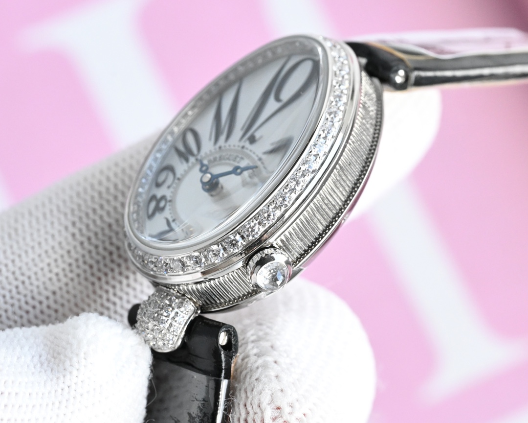 Luxurious 18k Gold Queen of Naples Watch with Chinese GTC Certification - 图片 2