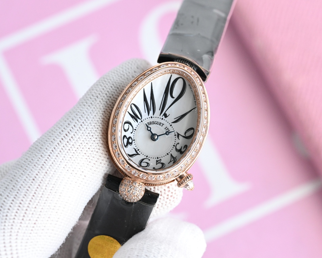 Luxurious 18k Gold Queen of Naples Watch with Chinese GTC Certification - 图片 5