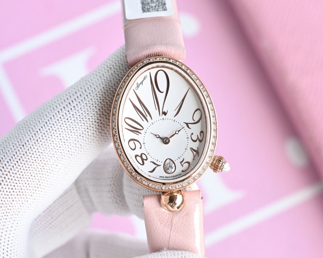 Luxurious 18k Gold Queen of Naples Watch with Chinese GTC Certification - 图片 3