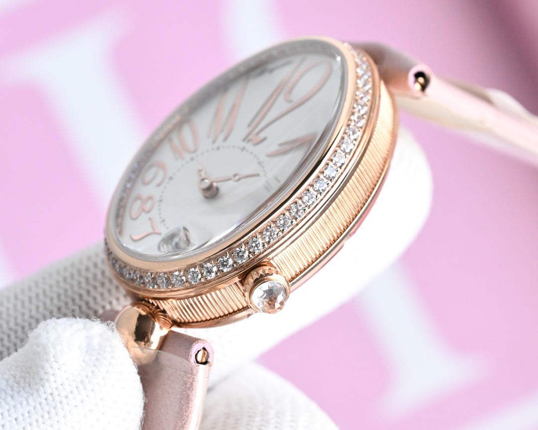 Luxurious 18k Gold Queen of Naples Watch with Chinese GTC Certification - 图片 6