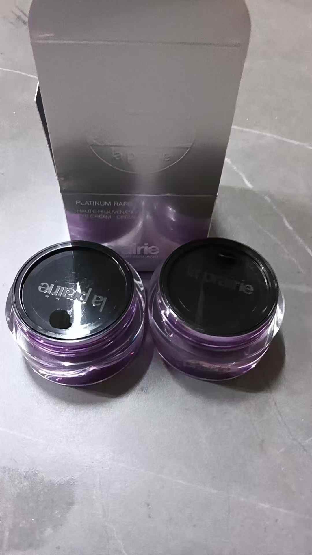 50. Crema para ojos de platino La Prairie 20ml 🔜 ¡Alta calidad! 🇨🇭 La Prairie Crema de platino 30ml 【Última versión】