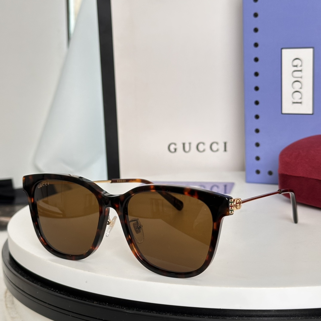  ‼️【GUCCI】古驰，新款太阳镜🕶️，高品质✨MODEL：GG1884SK，SIZE56口16-14
