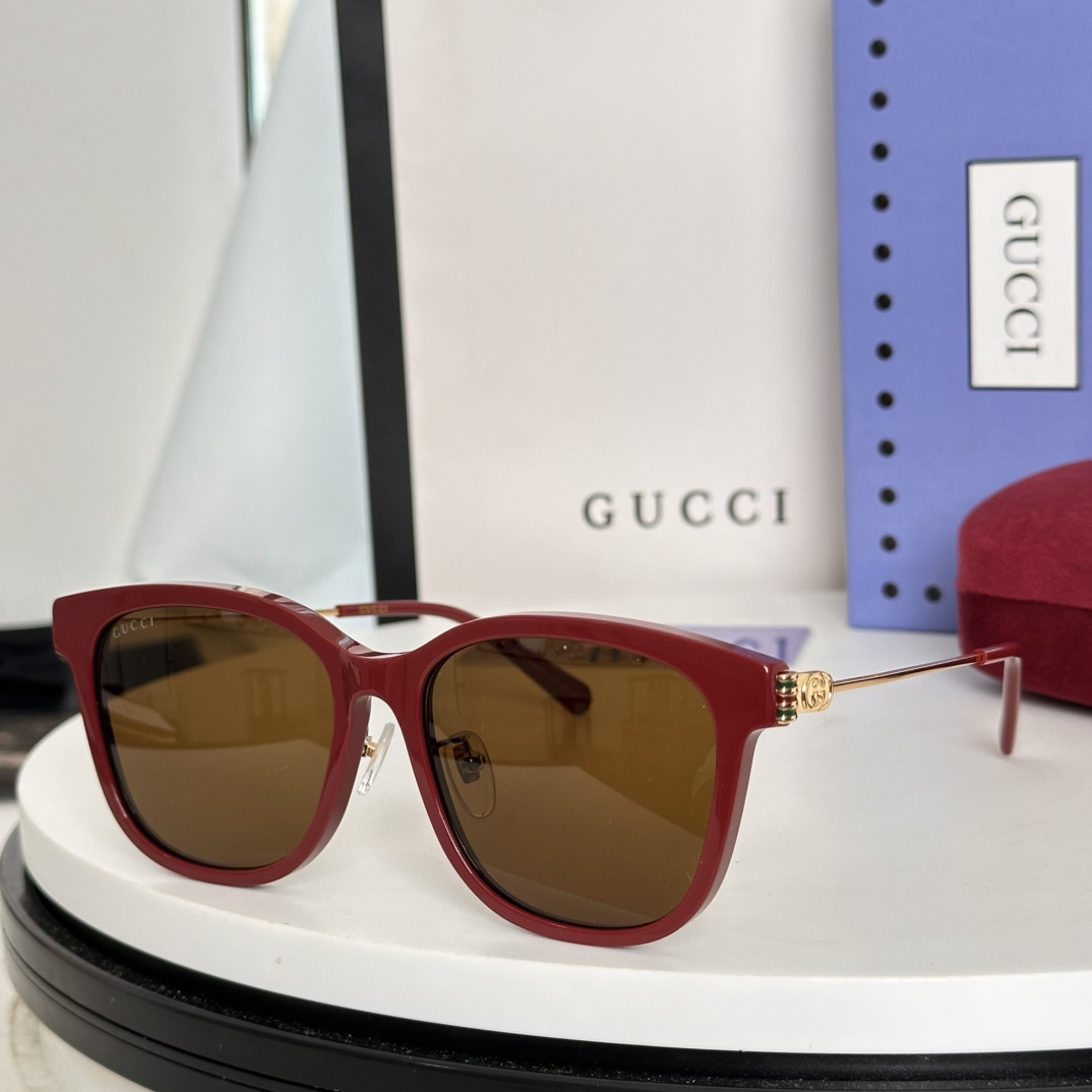 ‼️【GUCCI】古驰，新款太阳镜🕶️，高品质✨MODEL：GG1884SK，SIZE56口16-14