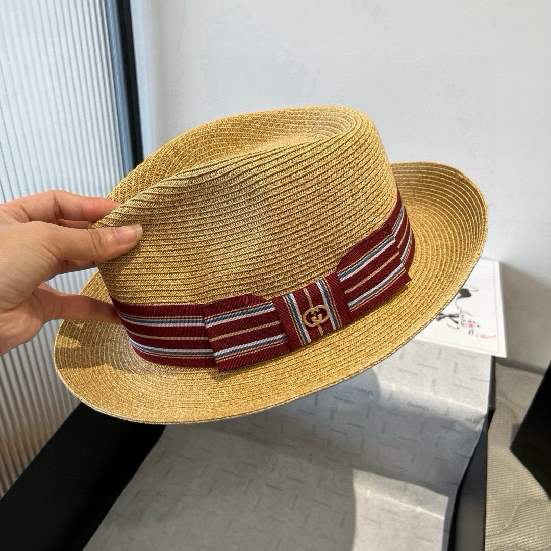 NO:347356,Gucci new top hat, sun hat, head circumference 57cm hat, straw hat, fisherman hat baseball hat, hat, gucci, espadrilles, hatsGucci古奇新款平顶礼帽,遮阳小礼帽,头围57cm帽子草帽渔夫帽棒球帽,帽子,gucci,espadrilles,hats,hat