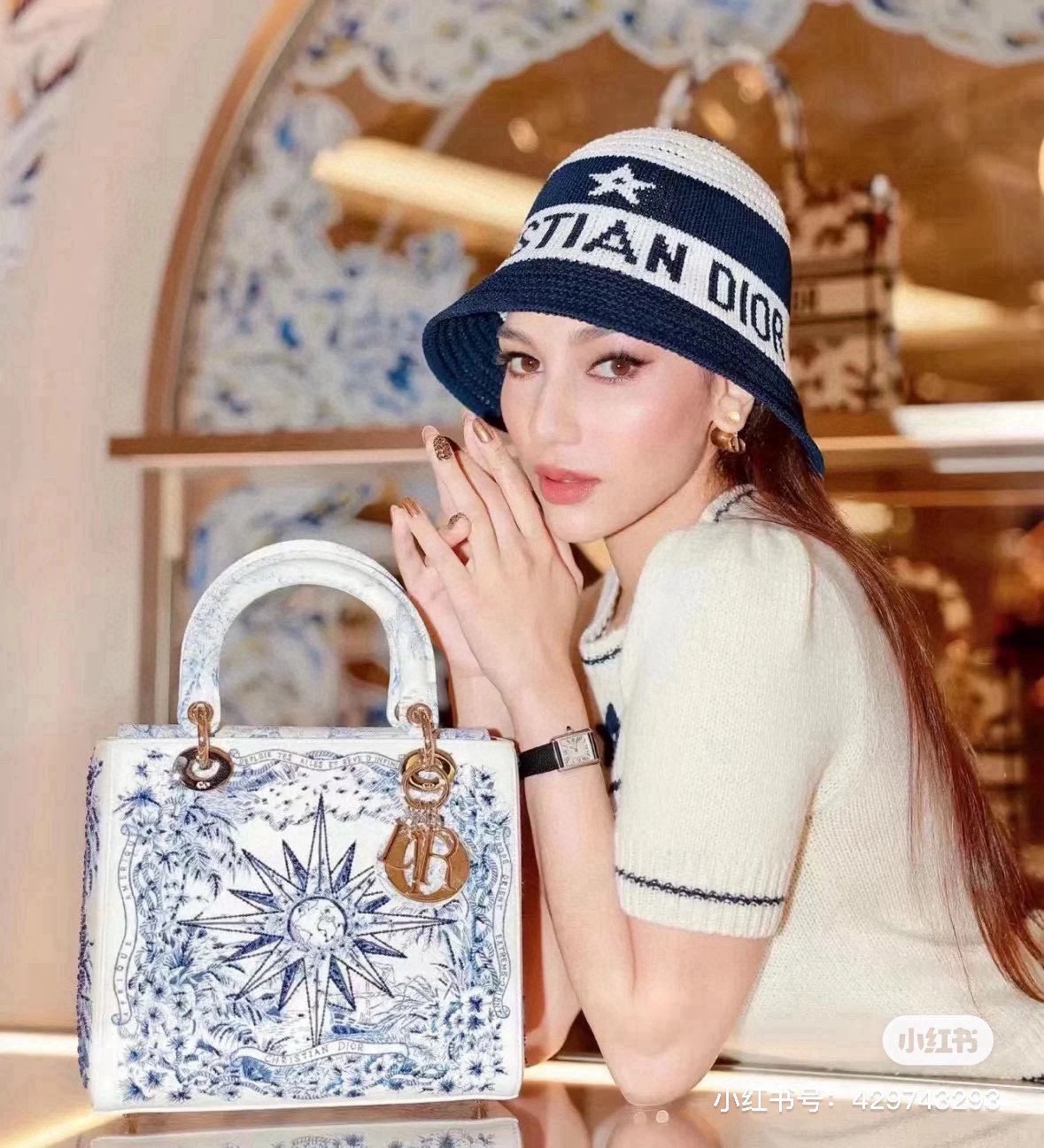 NO:347407,Dior official knitted fisherman hat, head circumference 57cm hat, straw hat, fisherman hat, baseball hat, hat, dior, dior, espadrilles, hatsDior迪奥官方款针织渔夫帽,头围57cm 帽子草帽渔夫帽棒球帽,帽子,dior,dior,espadrilles,hats,hat