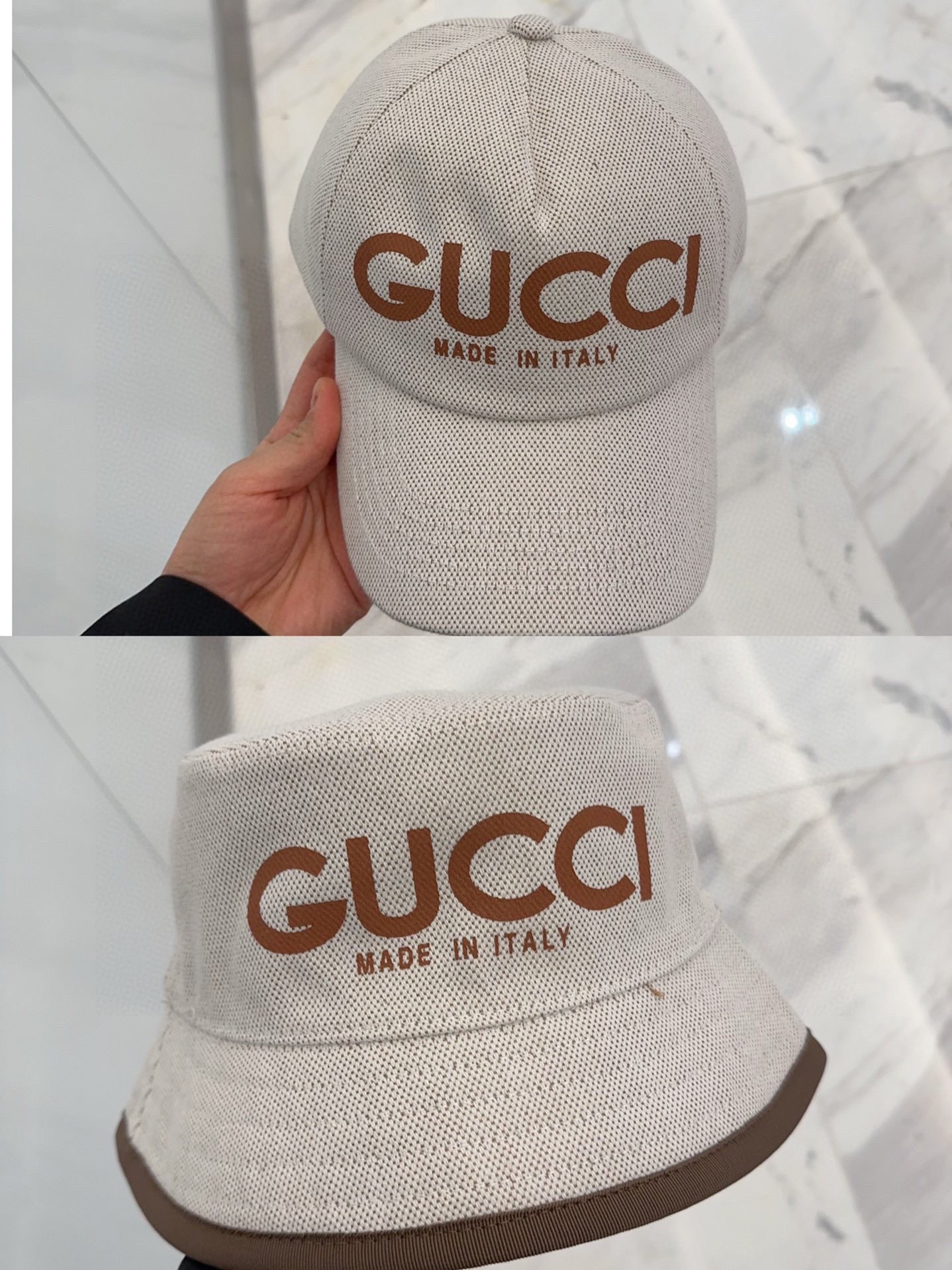 


GUCCI古奇 2025专柜新款简约刺绣款渔夫帽，很潮！休闲运动款，经典制作，超级好搭衣服！