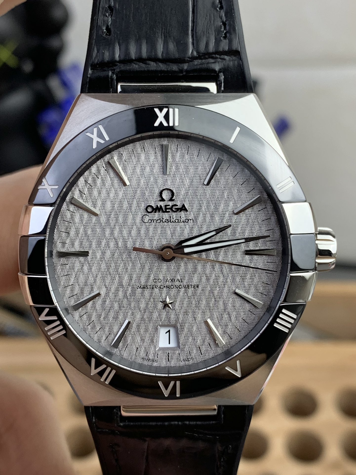 NO:387306,VS41 Five-generation constellation Silk Grey Manhattan,19860909VS41五代星座丝绸灰曼哈顿,,Watch