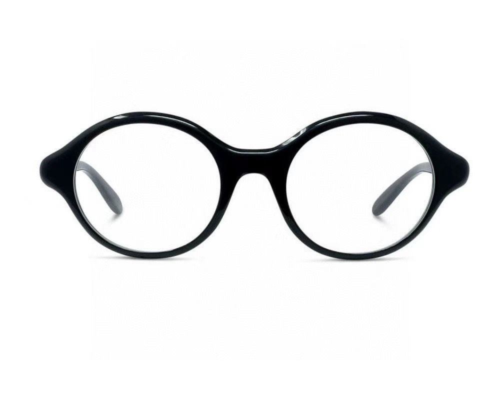 Loewe LW40162U Black Round Eyeglasses, 48mm Lens, Stylish and Comfortable