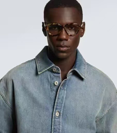 Loewe LW40163F Tortoise Shell Octagon Eyeglasses - Size 51-21-140