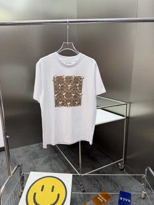 Coach Snoopy T-Shirt de Manga Corta con Estampado para Hombre y Mujer 15 Coach Snoopy T-Shirt de Manga Corta con Estampado para Hombre y Mujer