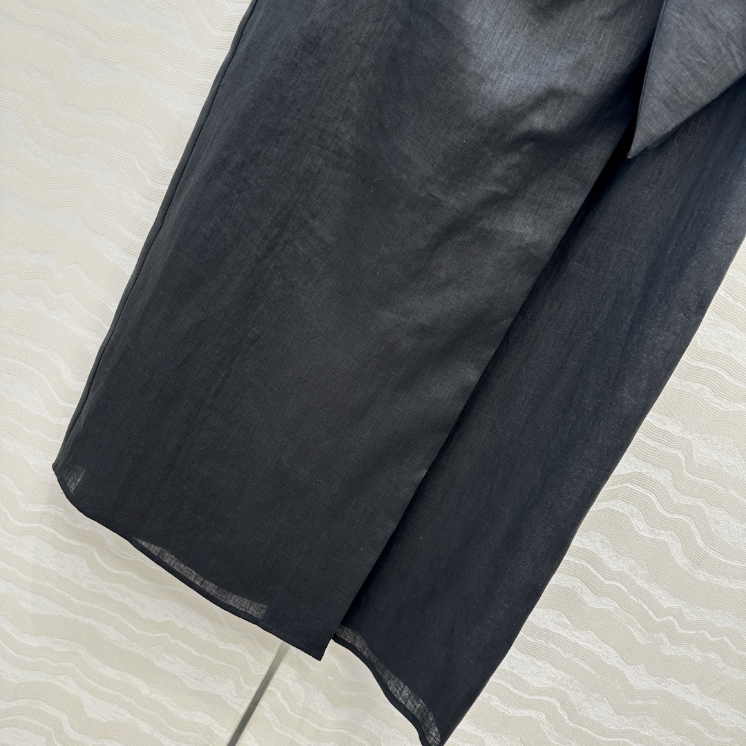 Original One-Size-Fits-All Linen Dress: High-Quality, Detailed, and Versatile. - 图片 3