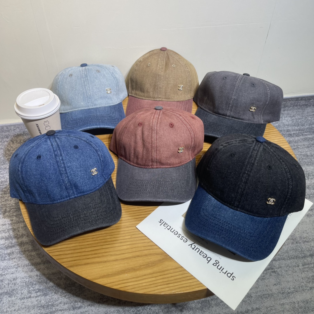 小香侧标棒球帽P50