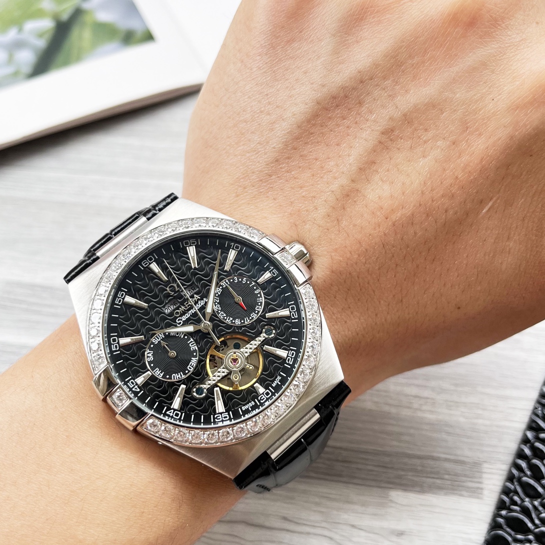 NO:338147,White Gold Omega - OMEGA boutique men's watches, noble and elegant, gentlemanly style, excellent quality, hot selling throughout the city. It adopts fully automatic mechanical movement, top-grade 316 stainless steel case, imported calfskin strap, super mineral mirror, diameter 42mm, omega, cowhide19860909白 金.欧米茄-OMEGA精品男士腕表 尊贵大气,绅士风范,卓越品质,热卖全城.采用全自动机械机芯,顶级316精钢表壳,进口小牛皮表带,矿物质超强镜面,直径42mm,,omega,cowhide,Watch