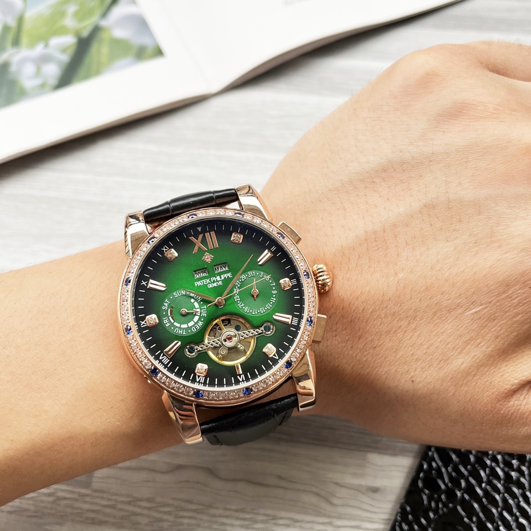 NO:338242,Unified, complex timepiece, luxurious and atmospheric, classic new products, shockingly launched [Latest] versatile Victoria, multi-functional boutique, large flywheel design [Type] boutique men's watch [Watch strap] real cowhide strap [Movement] high-end fully automatic mechanical movement [Mirror] mineral reinforced glass (more high definition) Elegant taste, vast and atmospheric, ingenious, wrist treasure, dimensions, diameters, thicknesses, 12.5mm, and hot sale!  Welcome to reprint!  ,,cowhide19860909统一 复杂时计 奢华大气 经典新品 震撼上市【最新】百搭翡丽 多功能精品 大飞轮设计【类型】精品男士腕表【表带】真牛皮表带【机芯】高端全自动机械机芯【镜面】矿物质强化玻璃（更高清） 品味高雅 浩瀚大气 匠心独运 腕间瑰宝 尺寸直径42mm厚12.5mm热卖上市！欢迎转载！,,cowhide,Watch