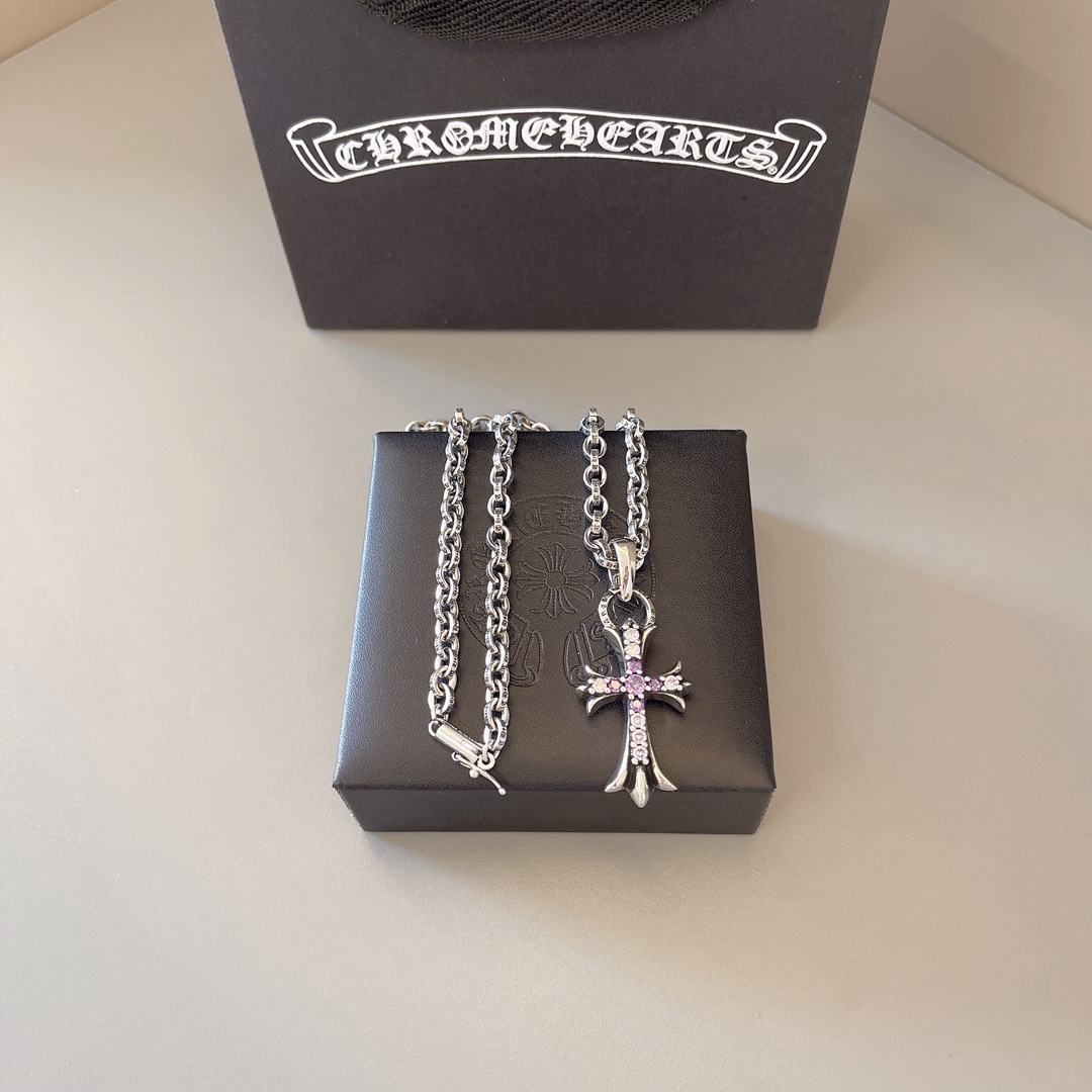 NO:380584,Too handsome and exciting the latest model Croxin, no explosion, factory direct sales, original one-to-one reproduction Croxin, jewelry boutique, chrome hearts19860909太帅爆了最新款克罗心 不爆不发 厂家直销 原版一比一复刻 克罗心,饰品精品,chrome hearts,Jewelry