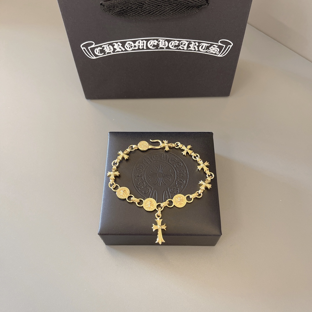 NO:380593,Too handsome and exciting the latest model Crocelet, no explosion, direct sales from the manufacturer, original one to one replica, Crocelet bracelet, jewelry boutique, chrome hearts, bracelet19860909太帅爆了最新款克罗心 不爆不发 厂家直销 原版一比一复刻 克罗心手链,饰品精品,chrome hearts,bracelet,Jewelry