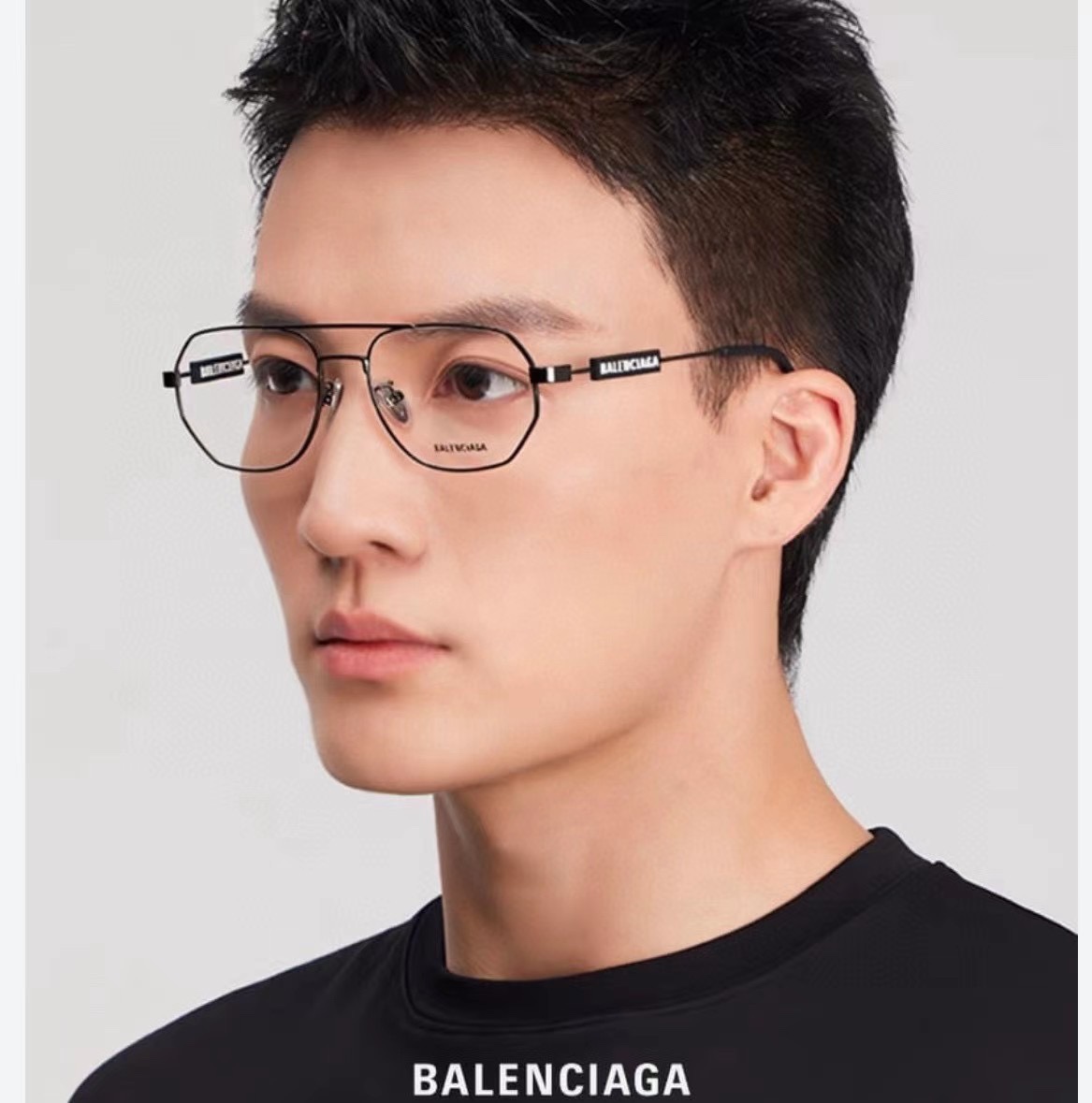  ‼️ 模特图 BALENCIAG*巴黎*世家
MODEL：BB0117O
SIZE：57口18-145