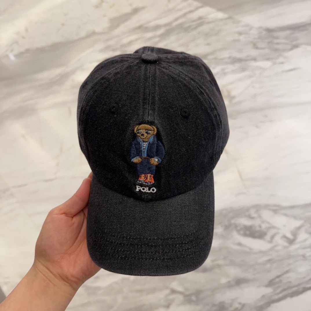 

保罗 POLO经典刺绣牛仔棒球帽，太阳帽，4D刺绣，精工细做缝制而成！休闲时尚 郊外运动，假日外出少