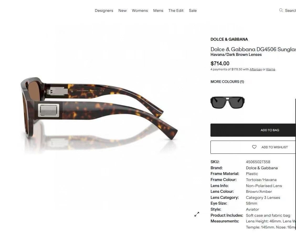 NO:359844,DOLCE & GABBAN*MODELDG4506SIZE:56-Odd 17-Glasses Sunglasses, Glasses, Dolce & Gabbana19860909DOLCE & GABBAN*MODELDG4506SIZE:56口17-眼镜墨镜太阳镜,眼镜,Dolce&Gabbana,glasses