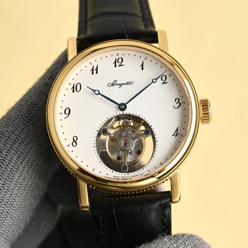 Breguet Classique Complications Watch - Gold Case, Leather Strap, and Tourbillon 1 Breguet Classique Complications Watch - Gold Case, Leather Strap, and Tourbillon