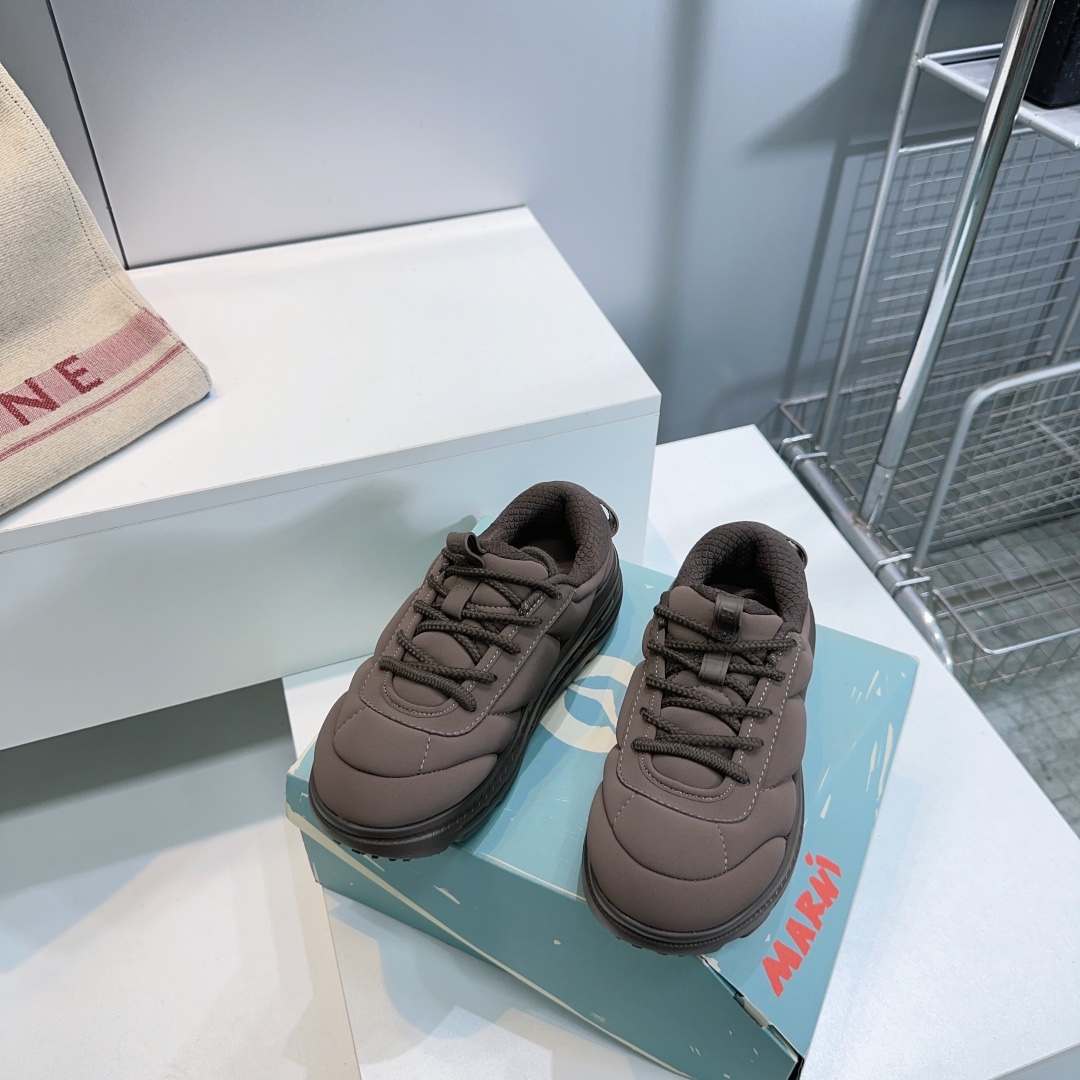 Luxury Collaboration: Hoka x Marni Mani 2025s High-Quality Exit 750 Shoes - 图片 8